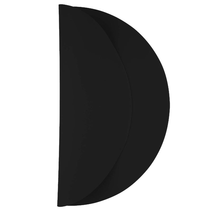 ONE250 12" Inch Silicone Microwave Multi-Mat, Non-Stick Heat Resistant Oven Mat Microwave Trivet Mat - 2 Pack (Black) - Image 3